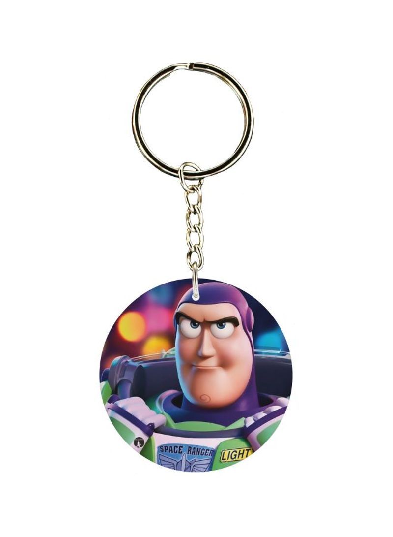 Space Ranger Printed Keychain