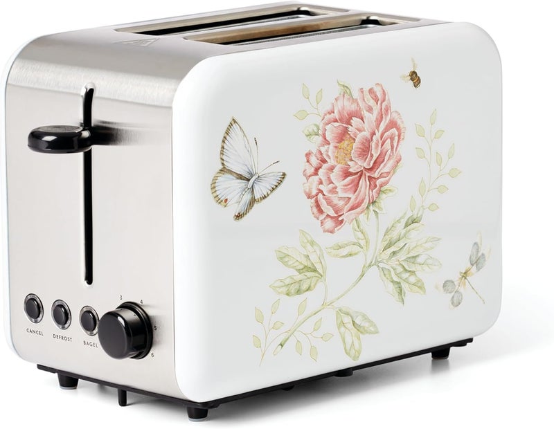 LENOX 894541 Butterfly Meadow Toaster, 3.60 LB, 0 - Image 1