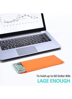 Y&D Cash Envelopes 120 Pack 3.2x6.6inch, Money for Cash, Key Coins, Checks, Gift Cards & Tickets  - Image 5