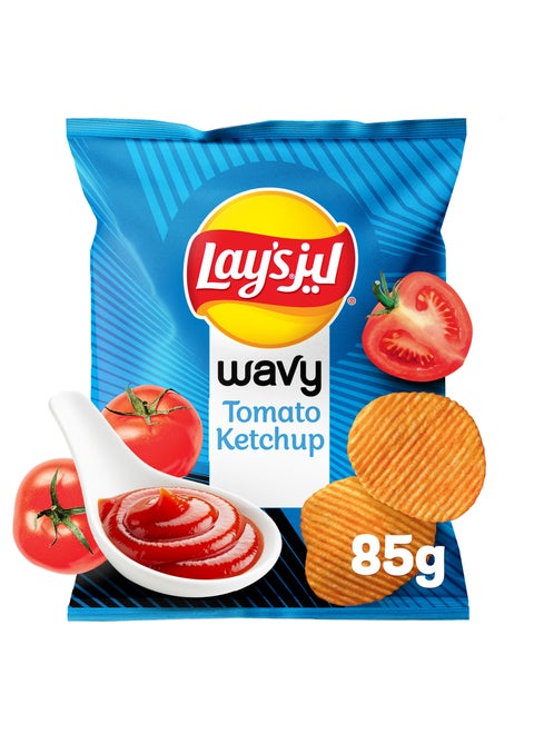 Wavy Tomato Ketchup Chips