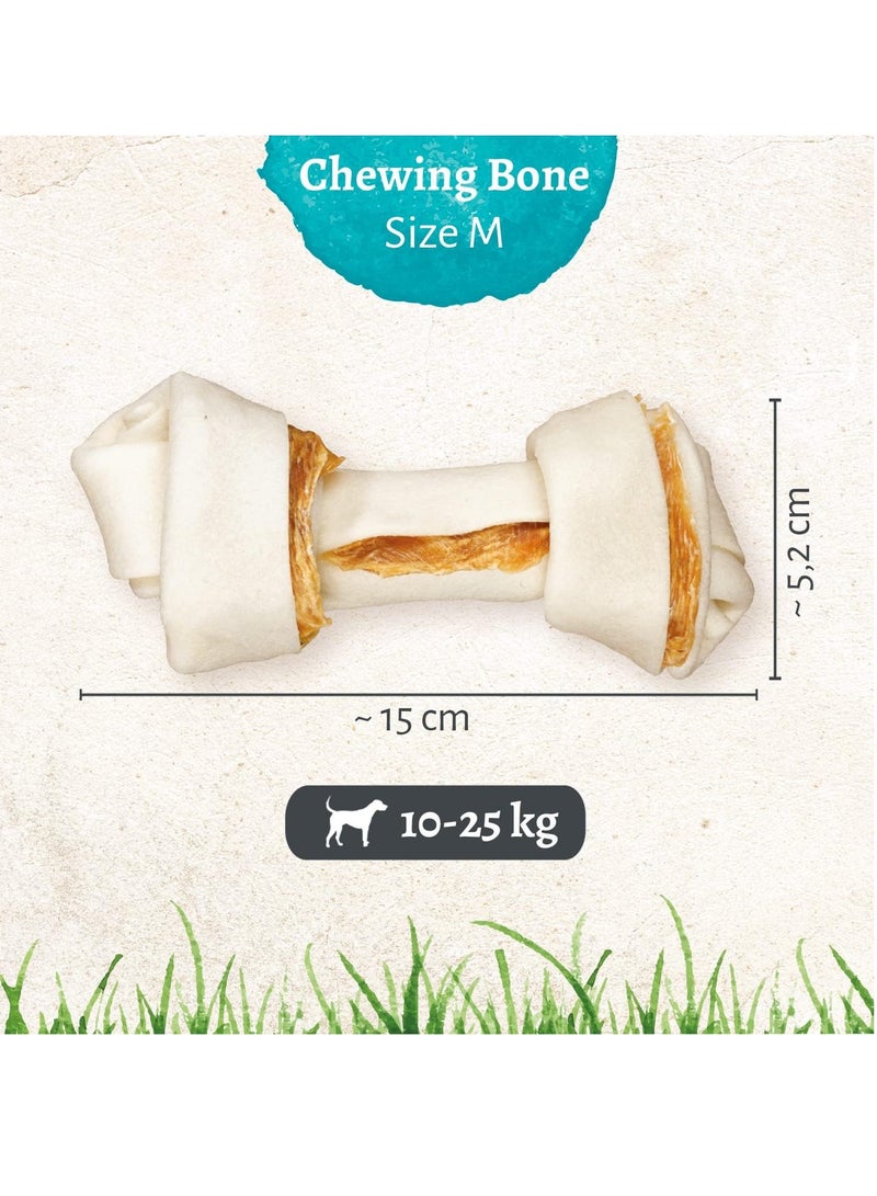 8in1 Dental Bone M healthy chewing bone for medium breed dogs for dental care 1 piece - Image 2