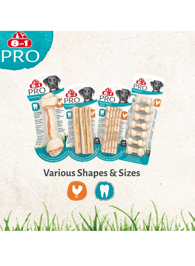 8in1 Dental Bone M healthy chewing bone for medium breed dogs for dental care 1 piece - Image 5