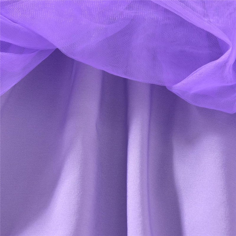 CPEI 6th Birthday Outfit for Girls 6 Year Old Six Sixth Sweatshirt Tutu Skirt Fall Clothes (US, Age, 6 Years, Purple) - Image 5