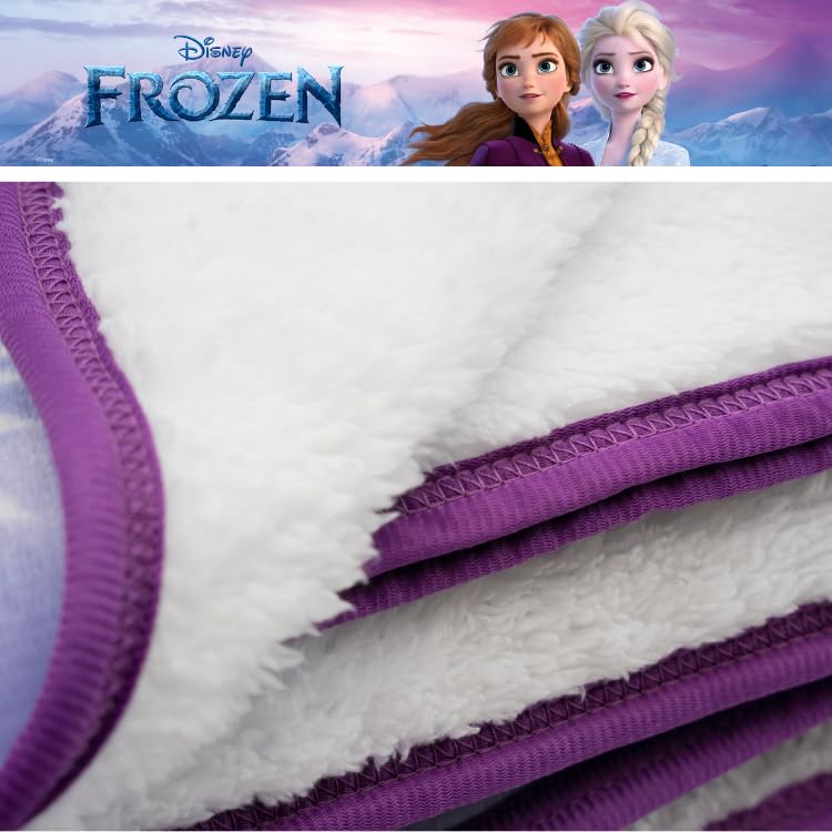 Franco Disney Frozen 2 Kids Bedding Soft Plush Sherpa Blanket Throw, 50 in x 60 in, (Officially Licensed Product) - Image 5