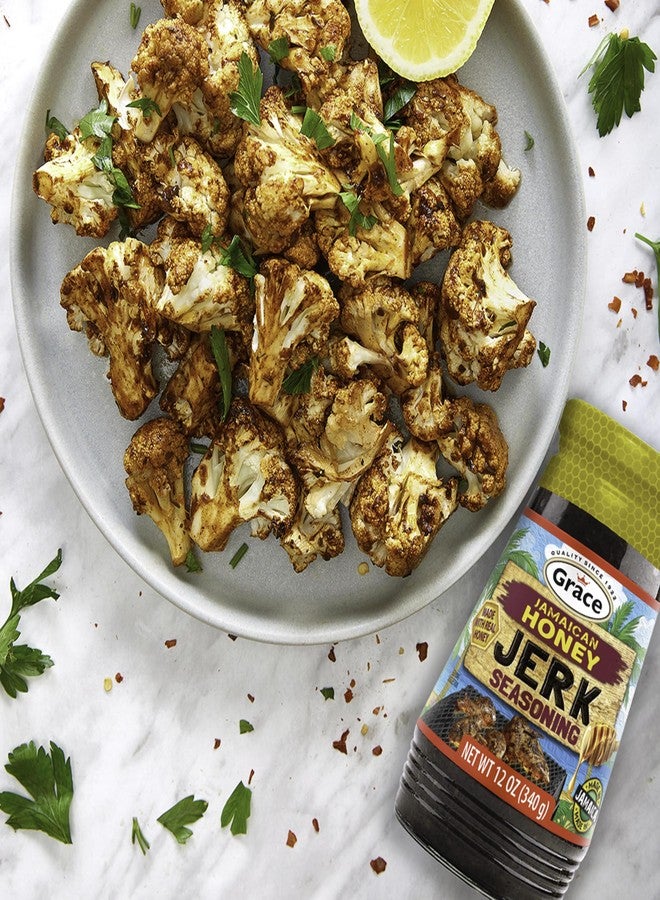 Grace Jamaican Jerk Seasoning Paste Variety Pack - Honey, Mild & Hot Jerk Seasoning Jamaican Style - Caribbean Jerk Seasoning Mix for Jerk Chicken Seasoning & Oxtail Seasoning - Best BBQ Rub for Pork Ribs & Steaks - Image 4