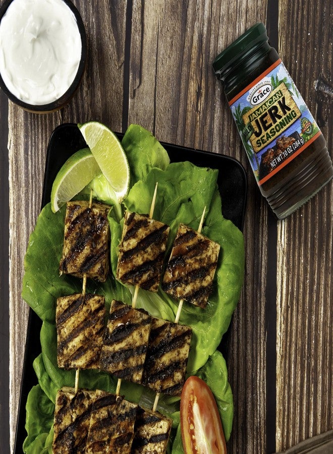 Grace Jamaican Jerk Seasoning Paste Variety Pack - Honey, Mild & Hot Jerk Seasoning Jamaican Style - Caribbean Jerk Seasoning Mix for Jerk Chicken Seasoning & Oxtail Seasoning - Best BBQ Rub for Pork Ribs & Steaks - Image 3