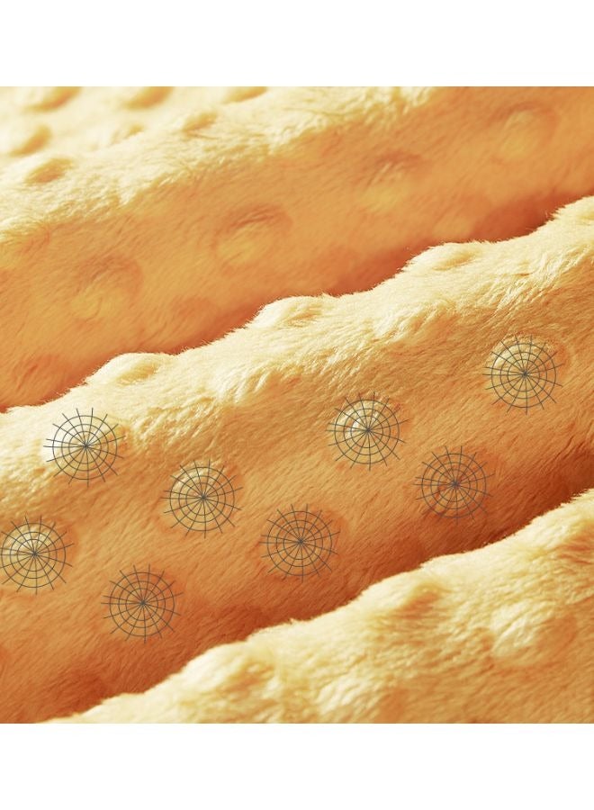 كوني أمًا أفضل بطانية للطفل 100×140 سمبطانية أطفال قطيفة ناعمة للغاية مع نمط زهور مطبوعة وبطانية مرتفعة مهدئة بطبقة مزدوجة 100 × 140 سم - Image 3