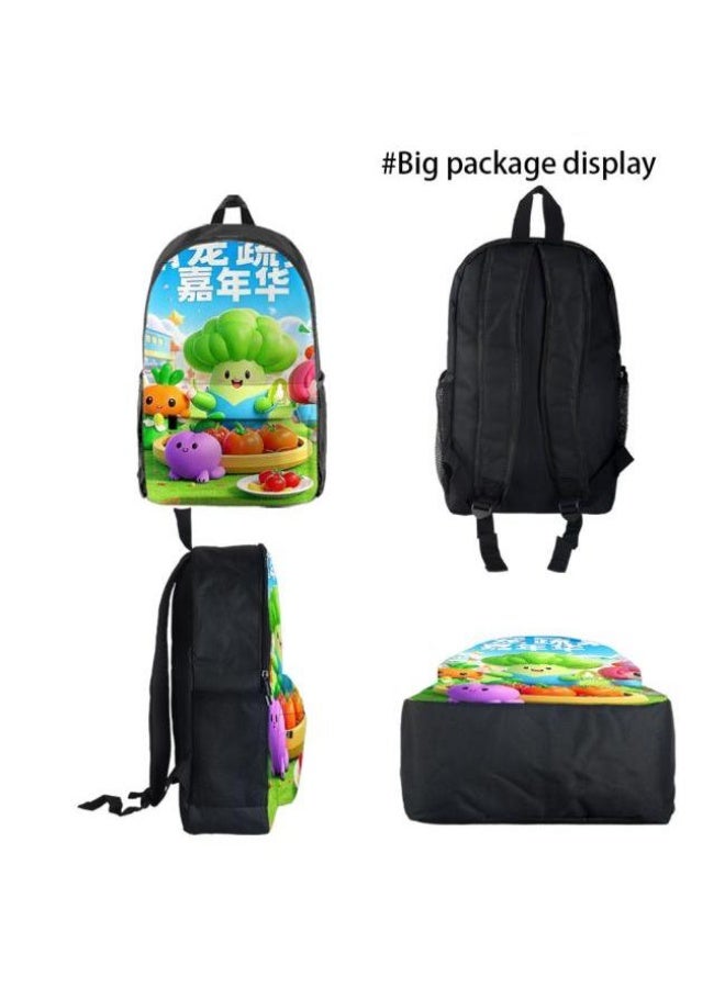 Universal cartoon new three-piece schoolbag - 406  - Image 3