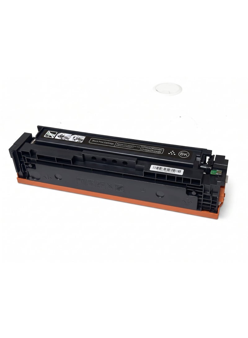 Gold Print Premium Toner Cartridge Universal Toner 203A CF540A, 201A CF400A, CRG045 Black, Compatible for HP Color LaserJet Pro M254dw, 254nw, HP Color LaserJet Pro MFP M280nw, HP Color LaserJet Pro MFP M281fdw, 281fdn, Canon i-SENSYS LBP621Cw, LBP623Cw, MF641Cw, MF643Cdw, MF645Cx, CANON Color imageCLASS MF642Cdw, MF641Cw, MF644Cdw, LBP622Cdw, HP Color LaserJet Pro M252dn, 252n, HP Color LaserJet Pro MFP M277dw, 277n, M274n, Canon Color imageCLASS MF634Cdw, LBP612Cdw, MF632Cdw, Canon Color i-SENSYS MF631Cn, 633Cdw, 635Cx, LBP611Cn, 613Cdw, Canon Satera MF634Cdw, MF632Cdw, LBP612C, LBP611C, (JAPAN POWDER)For Use With: HP LaserJet Enterprise - Image 2