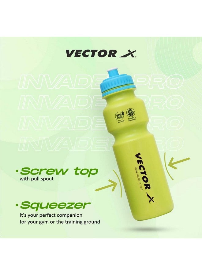 Vector X Gym Sipper Bottle, Leakproof Guarantee Sipper Bottle Ideal for Cycling, Protein, Preworkout and Bcaas, BPA-Free Material (750 Milliliters) (Green) - Image 3