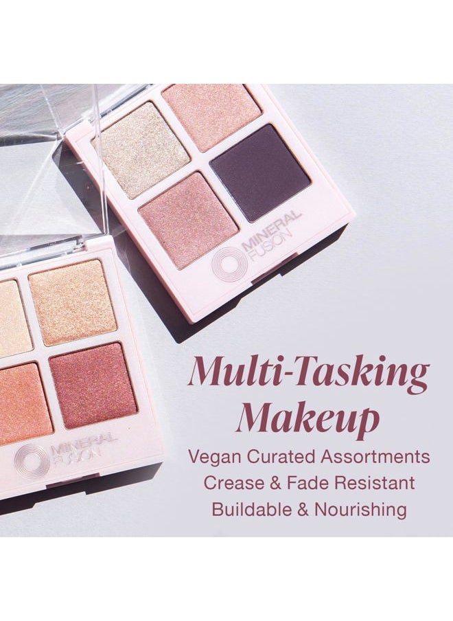 Mineral Fusion , Eyeshadow Palette Coffee Break, 0.25 Ounce  - Image 2