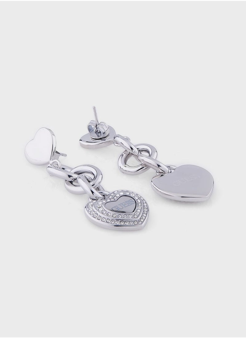 GUESS - Metal Drop Earring Set - Image 1