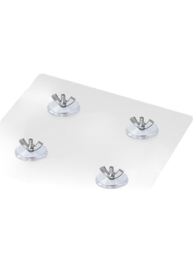 Atscore Display Screw Conversion Sticker, No-Hole Display Adapter, 100*100, Monitor Stand For 22-34 Inch Computer Display, Fixed Accessory, Invisible Adhesive - Image 1