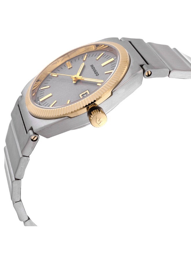 MOVADO BOLD Movado Heritage Series Ondoplan Quartz Unisex Watch - Image 2