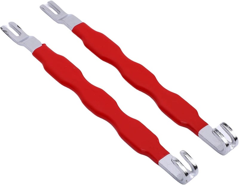 YOSOO 2Pcs Electrical Disconnect Pliers, Automotive Electrical Terminal Connector Separator Removal Tool Remover Universal Multi Functional for Most Vehicles Red - Image 1