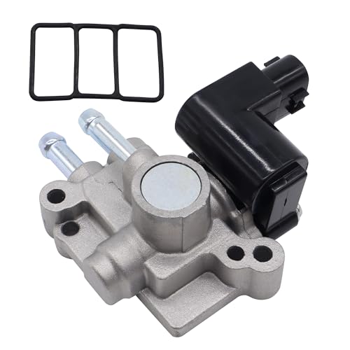 HiSport IAC Idle Air Control Valve With Gasket Compatible with Honda Accord 23L EX LX SE DX 19982002 Replace 36460PAAL21 AC271 - Image 1
