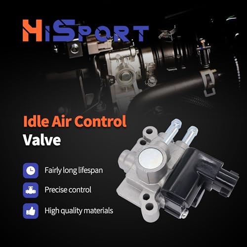 HiSport IAC Idle Air Control Valve With Gasket Compatible with Honda Accord 23L EX LX SE DX 19982002 Replace 36460PAAL21 AC271 - Image 3