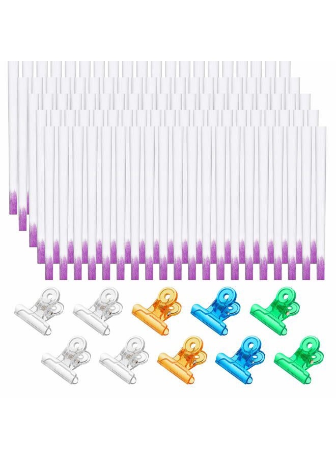 Blulu 100 Pieces Fiber Nail Kit Nail Fiberglass Extension Set Nail Extension Fiber Kit for Nail Extension Fibers Quick Extension Nail Shaping Material False Nails Fake Tips Manicure Salon Tool - Image 1