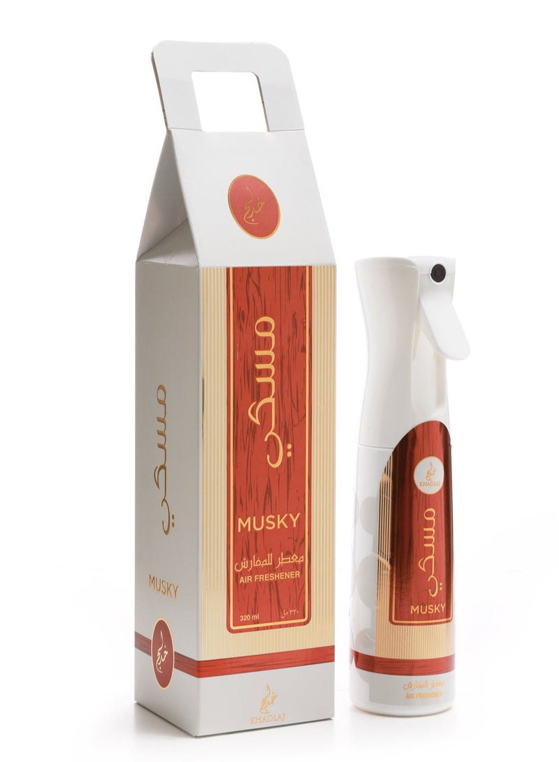 KHADLAJ FRASH MUSKY AIR FRESHENER 320ML - Image 1