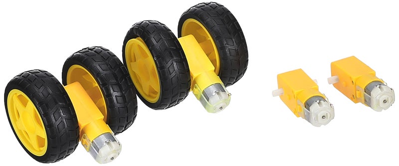 Dc geared motor with wheel - Image 2