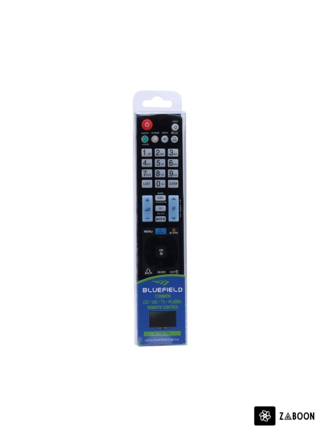 Zaboon Spare Remote Control For LG LED/LCD/Plasma/3D TVs Black