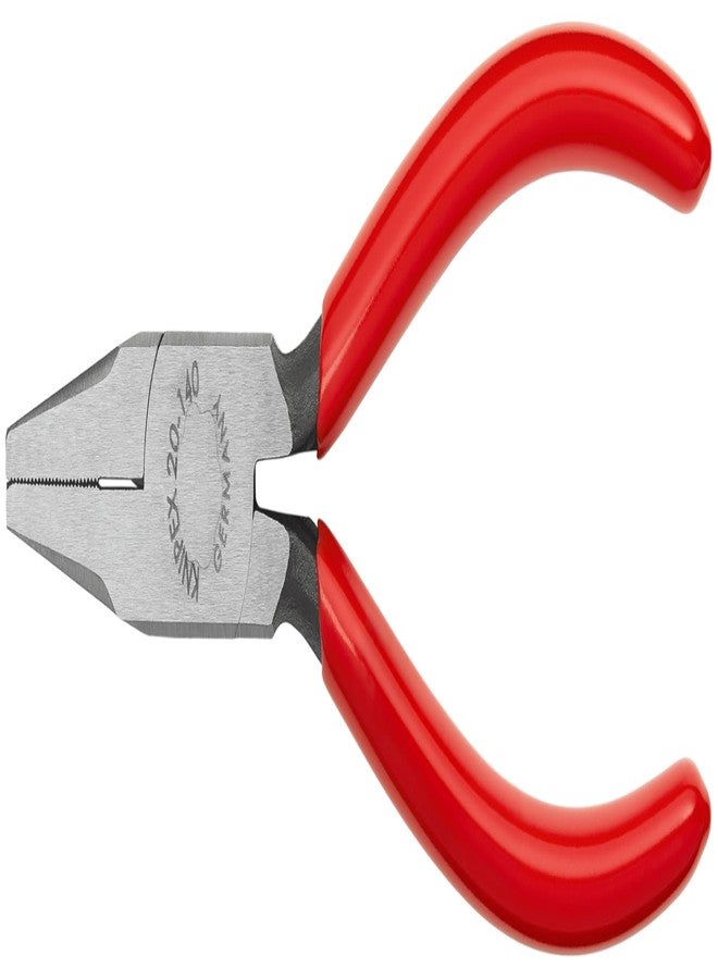 KNIPEX - 20 01 140 Tools - Flat Nose Pliers (2001140), Red - Image 1