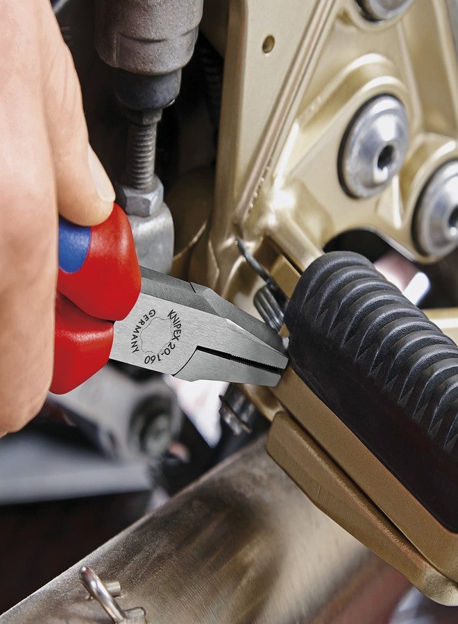 KNIPEX - 20 01 140 Tools - Flat Nose Pliers (2001140), Red - Image 3