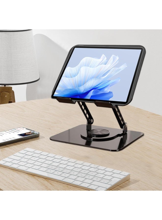 Laptop Riser - 9.5x7.6x2.5inch Laptop Stand for Desk, Adjustable Computer Stands with Foldable Design, Cooling Vents, Notebook Holder for Home, Office, Study Room Desks, Carbon Steel Material - Image 5