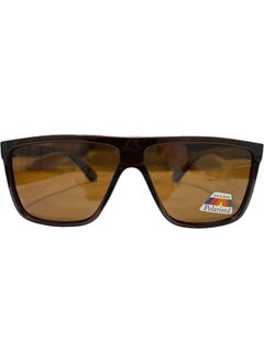 Silvio Monetti Brown Matte UV400 Men's Sunglasses 615310  - Image 1