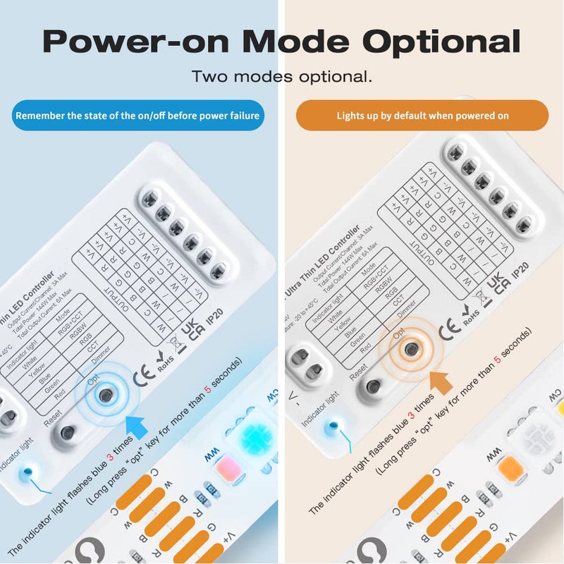 Protium ZigBee 5in1 Mini LED Strip Controller Work with Hue Bridge Echo PlusLightify Hub Tuya Zigbee Hub support apple home kit - Image 5