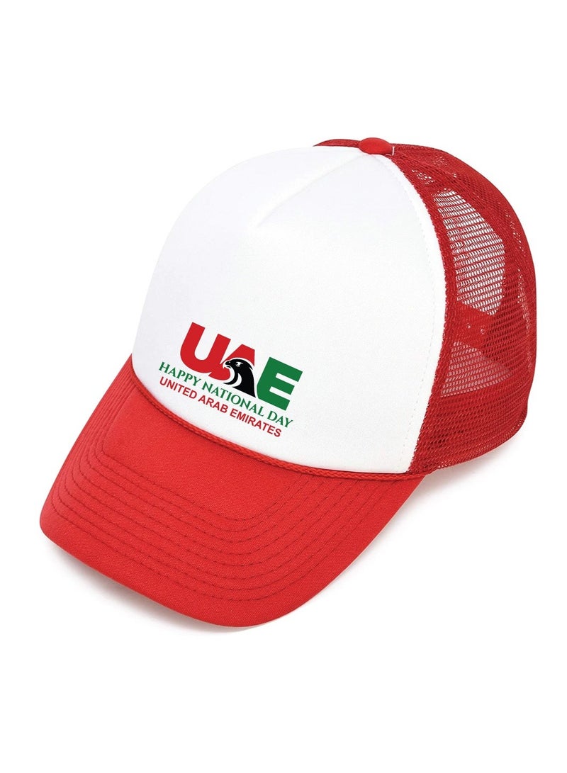 UAE T-Shirt for Women – Adult Round Neck T-Shirt, Cap, Flag, and Badge – Pack of 4 Combo - Image 4