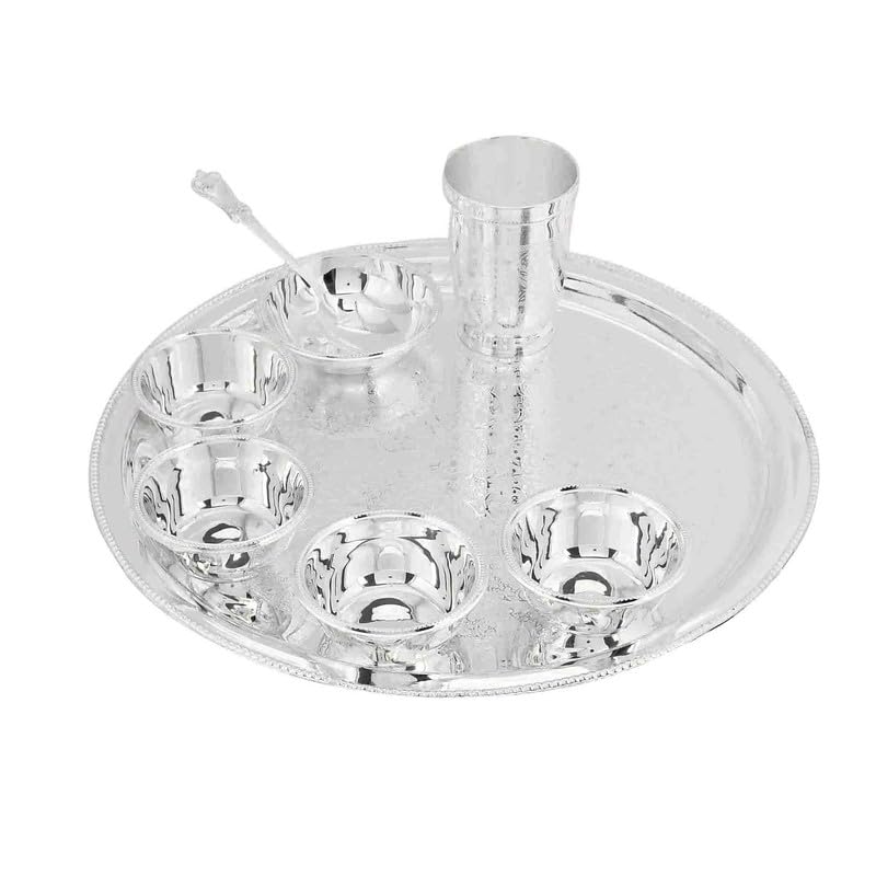 PIEPOT طقم عشاء من 9 قطع من النحاس المطلي بالفضة - Image 4