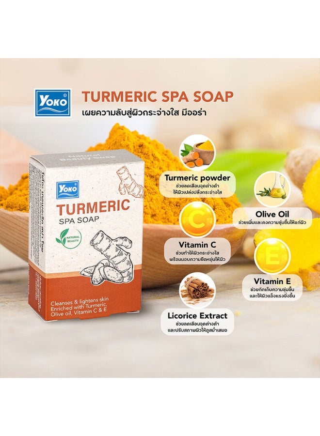 YOKO Turmeric SPA SOAP 90g - Image 1