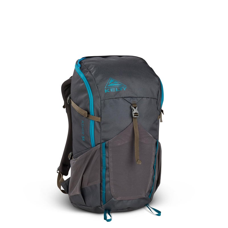 Kelty Asher Day Hiking Pack, 18-85 Liter Capacity, Hiking, Backpacking, Travel Pack, Internal Frame 2023 Model (35L Beluga) - Image 1