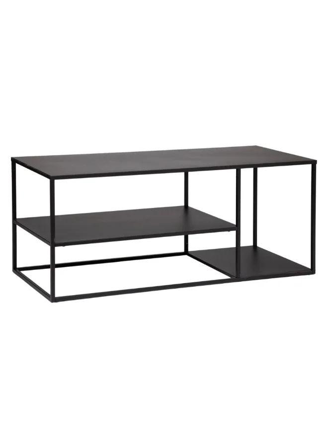 atmosphera Gota Elegant Design Rectangular TV Stand Black 50 x 50 x 150 cm 185062