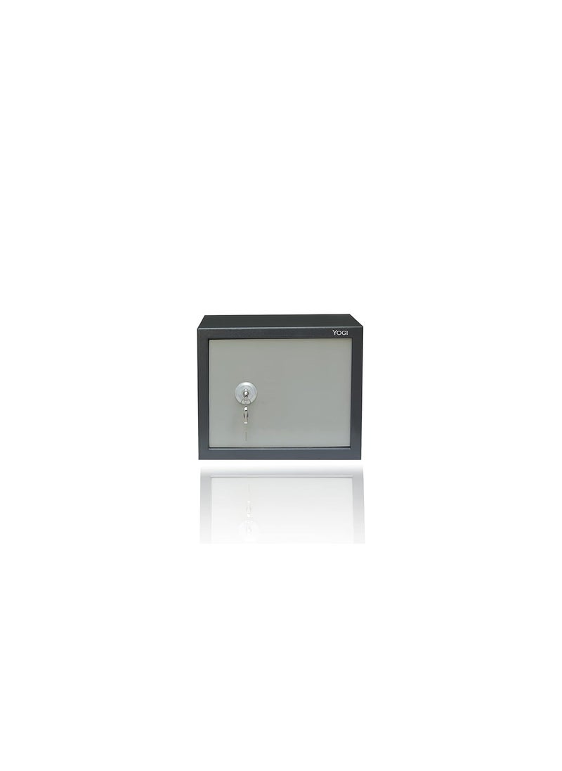 YOGIZ Mechanical Safe Locker Intelligent Metal Deposit Safe Safe Box Safety locker Key Locker Steel Security Safe Lockers for HomeOfficeHotelProfession Institutes30 x 38 x 30CM  - Image 1