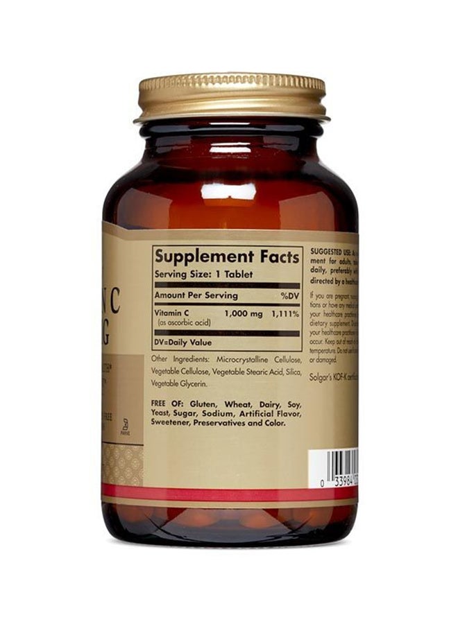 Solgar Vitamin C 1000 Mg, 90 Tablets - Image 3