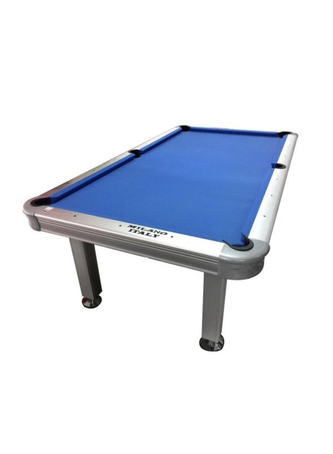 TA SPORT Milano Italy ES‑BT8215 8 ft Outdoor Billiard Table – Wood Frame, Non‑K/D One‑Piece Pool Table - Image 1