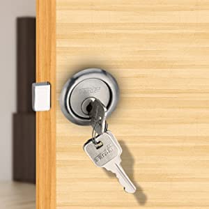 SARDAR 3 Turn Lock| 3 chaal| for Main Door| Iron Door Lock with Keys| 3 Action Inter Lock - Image 2
