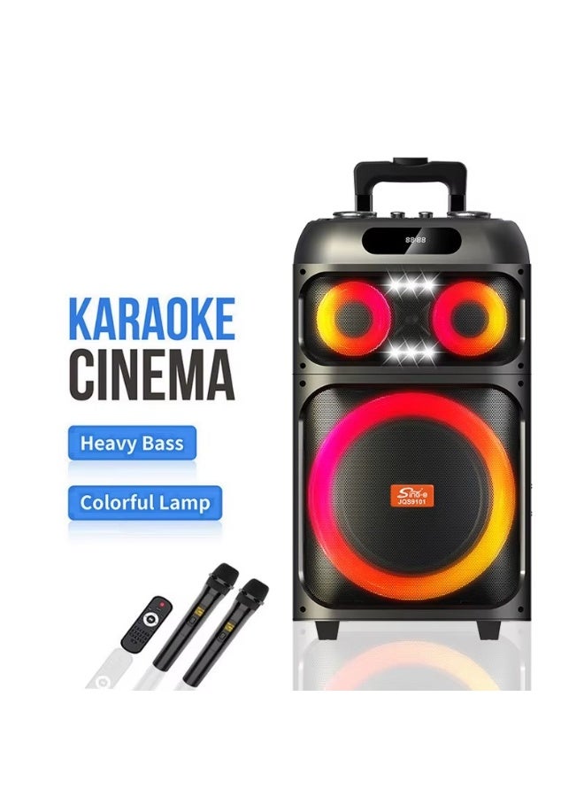 singe Sing-e JQS9101 Portable Trolley a high-power outdoor bluetooth speaker - Image 1