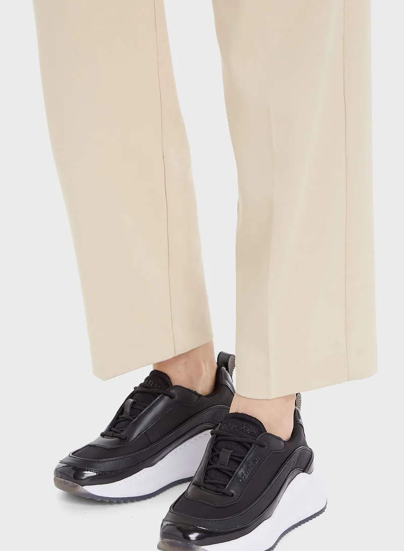 CALVIN KLEIN Chunky Internal Wedge Lace Up