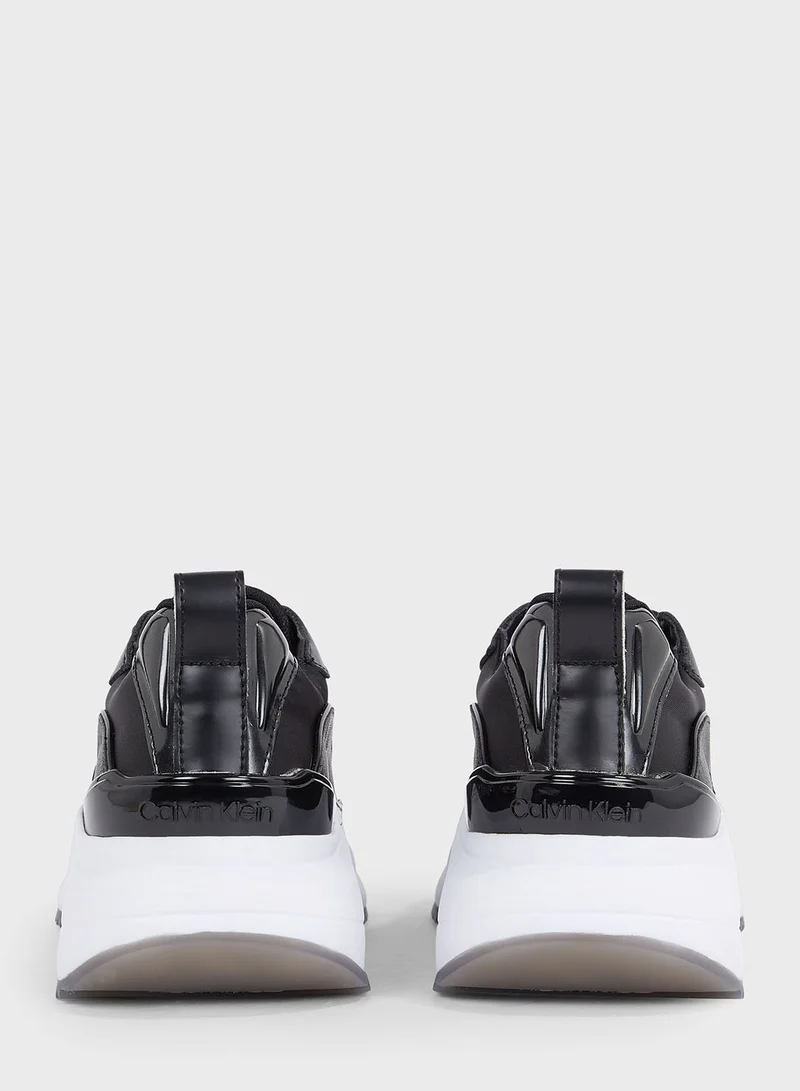 CALVIN KLEIN Chunky Internal Wedge Lace Up