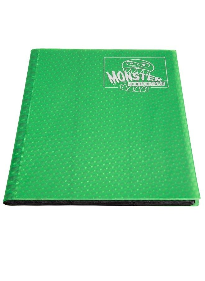 Monster Protectors ألبوم بطاقات التداول Monster Binder Holofoil Green يحتوي على 360 بطاقة Yugioh Magic Pokemon  - Image 4
