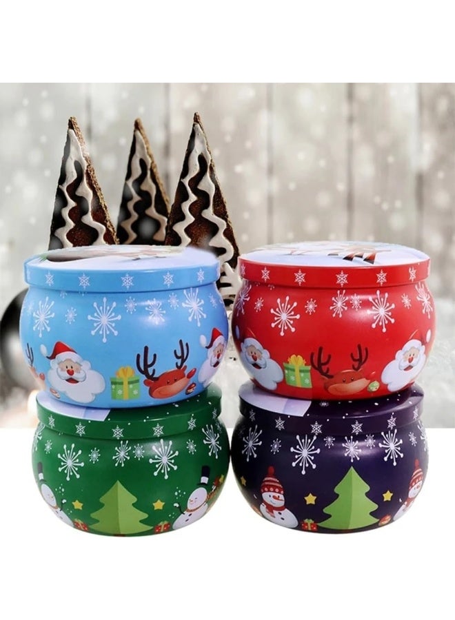 Large Christmas Gift Bag + 6 Gifts (Musical Moving Santa Claus + 30cm Green Tree with 20 Tree Decorations + Scented Candle + Acrylic LED Birthday Candle + Small Christmas Money Bag Wallet + LED Star Electronic Candle) - Image 3
