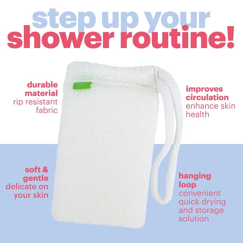 afterspa Scrubber Body Brush by Afterspa Bath Scrubber for Body Shower Brush Back Loofah Body Brush Exfoliator Vegan and Cruelty Free - Image 5