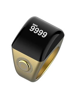 Smart Ring Health Tracker with No App Subscription, Smart Rings for Men Women Fitness Sleep Tracker - 5-7 Days Battery Life, Compatible with iOS & Android,Gold