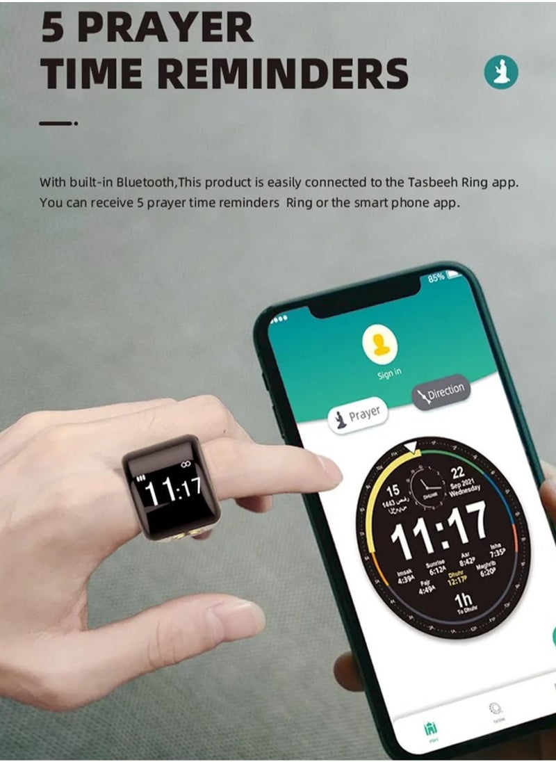 General - Smart Ring Health Tracker with No App Subscription, Smart Rings for Men Women Fitness Sleep Tracker - 5-7 Days Battery Life, Compatible with iOS & Android,Gold - Image 1