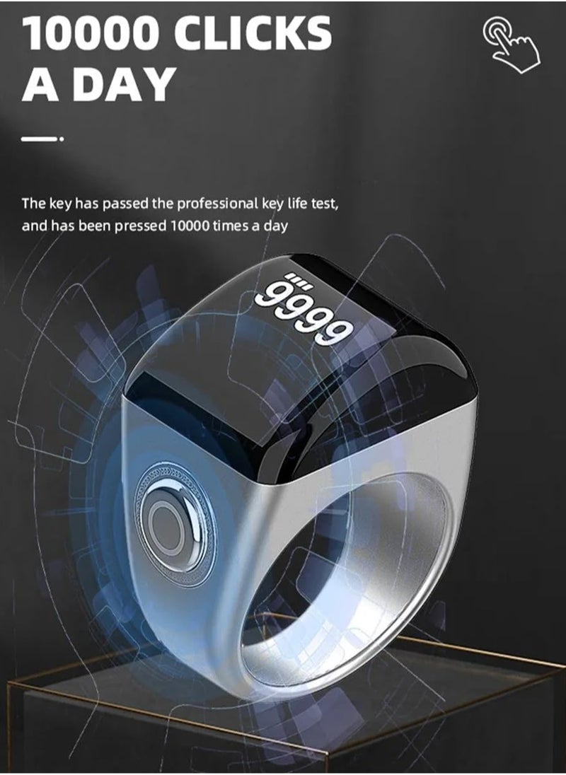 General - Smart Ring Health Tracker with No App Subscription, Smart Rings for Men Women Fitness Sleep Tracker - 5-7 Days Battery Life, Compatible with iOS & Android,Gold - Image 1