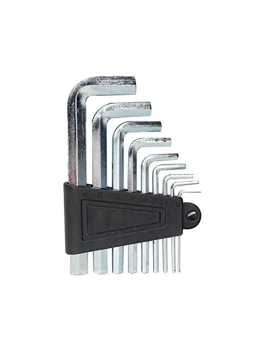 Generic S P 9pcs Hex Key Wrench Set Repair Tool Screwdriver Lengthen 152253456810  - Image 3