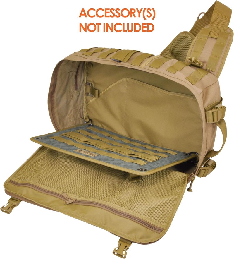 HAZARD 4 Modular Molle Insert Panel - Black - Image 4